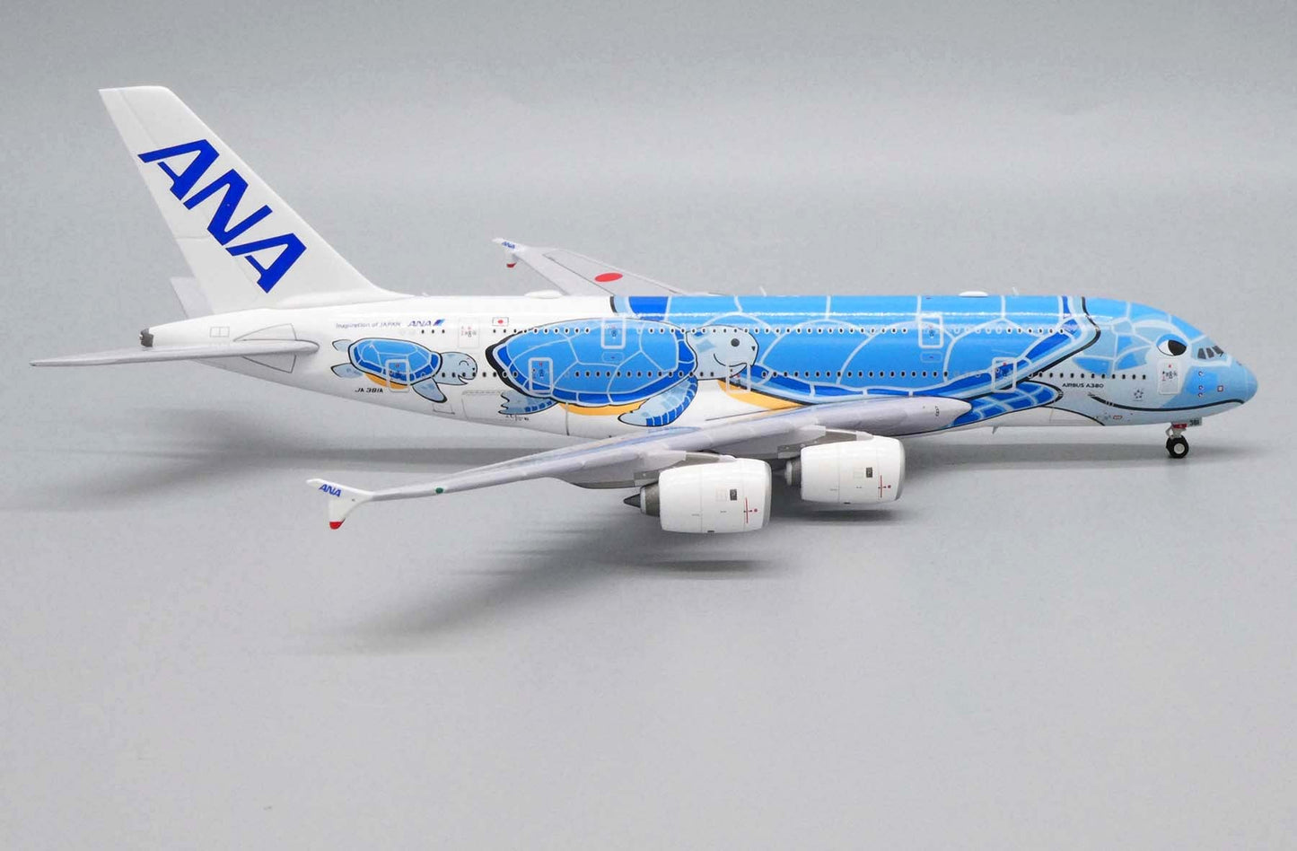 JC400 ANA Airbus A380 JA381A  - Flying Honu - Lani Livery -