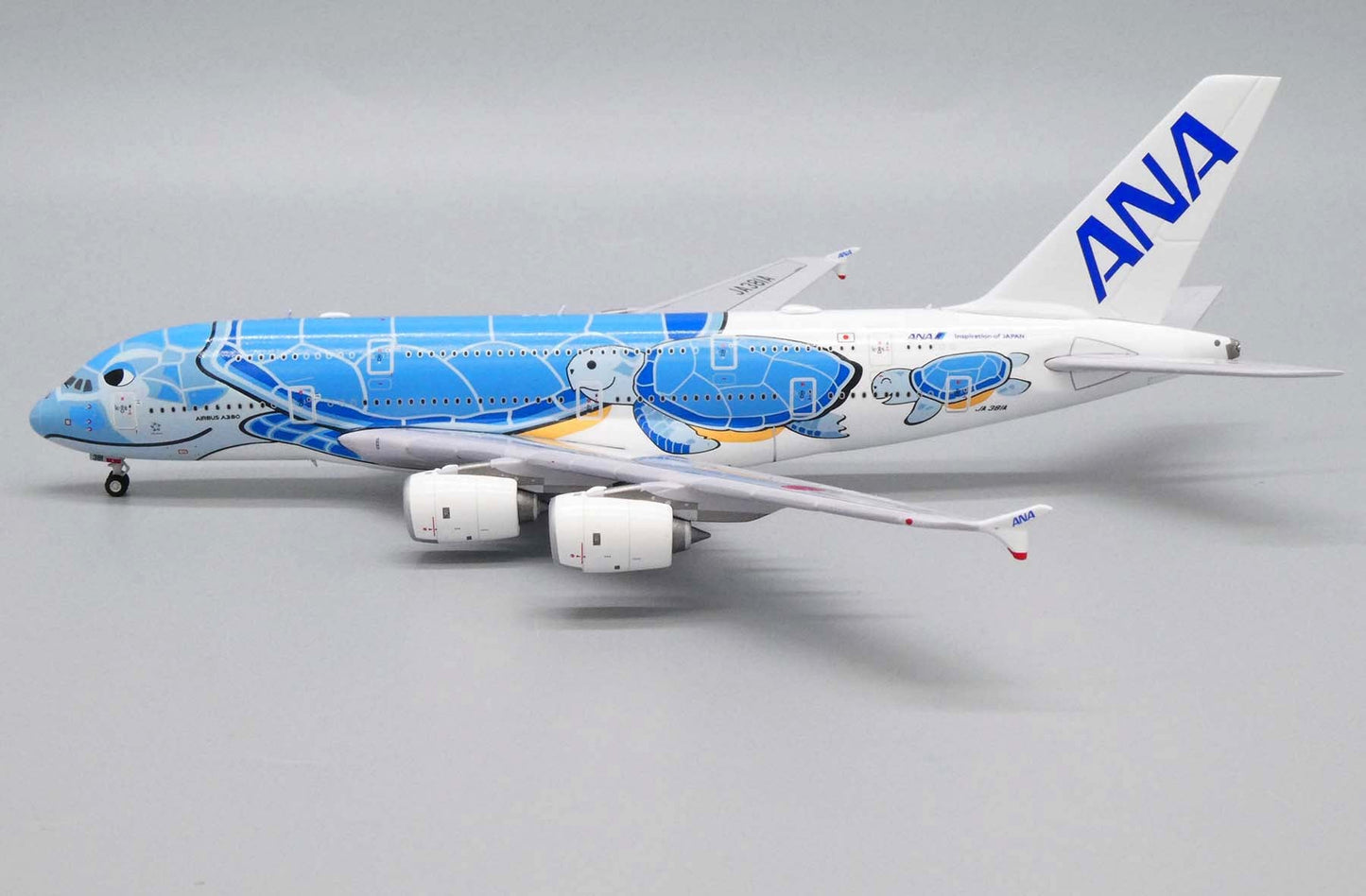 JC400 ANA Airbus A380 JA381A  - Flying Honu - Lani Livery -