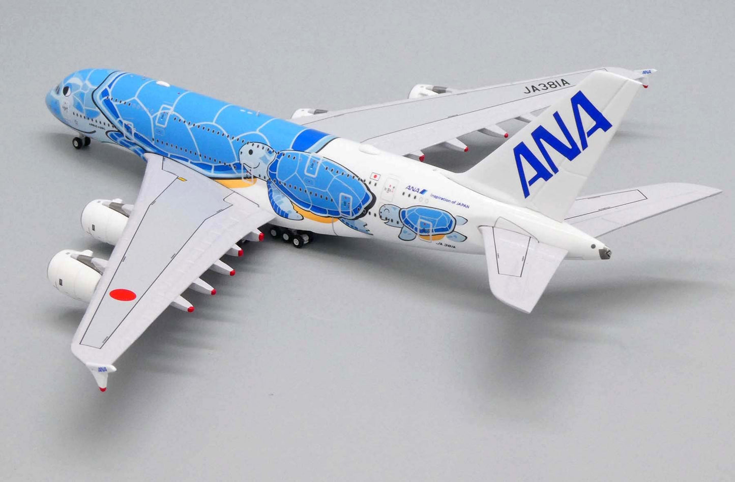 JC400 ANA Airbus A380 JA381A  - Flying Honu - Lani Livery -