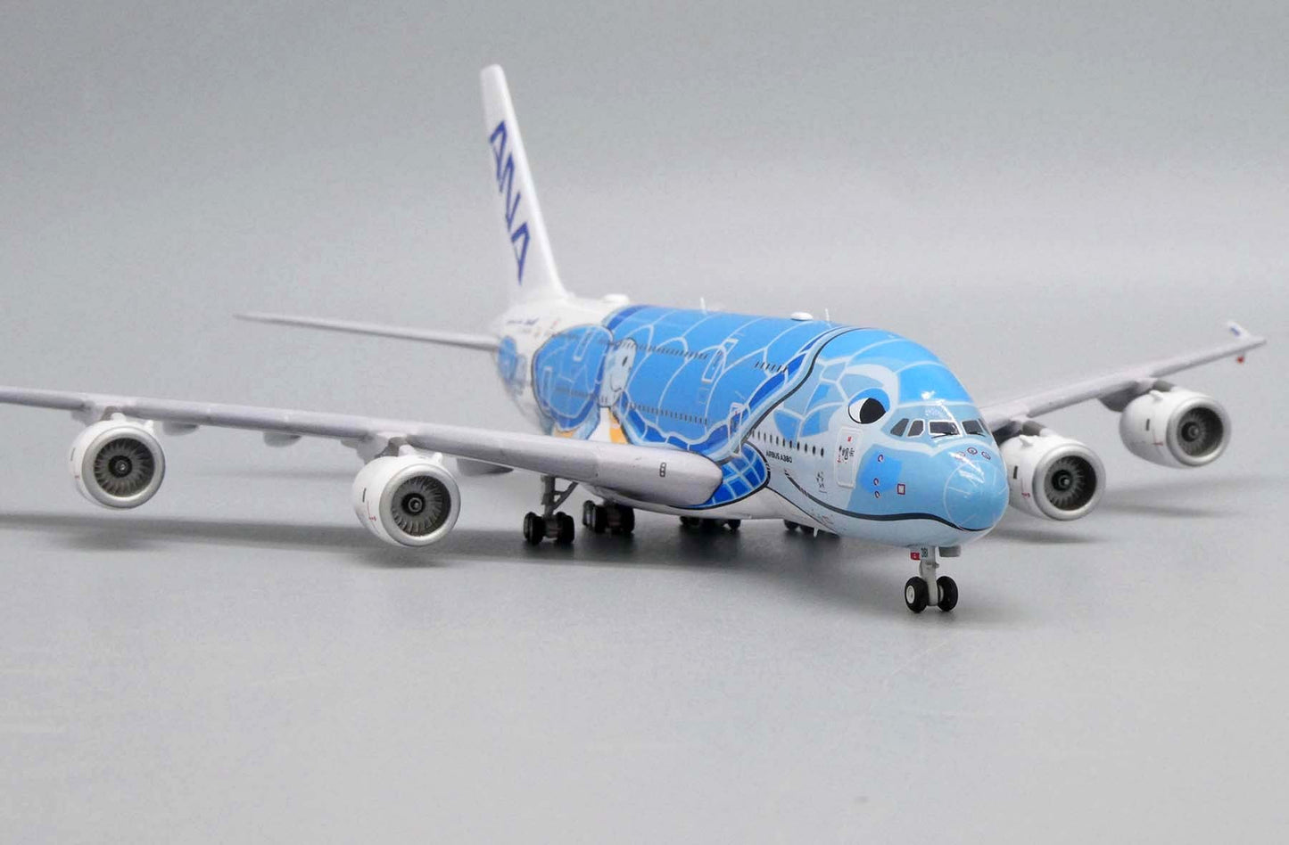 JC400 ANA Airbus A380 JA381A  - Flying Honu - Lani Livery -