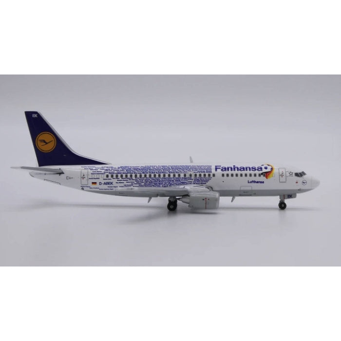 1/400 Lufthansa Boeing 737-300 "Fanhansa" Reg: D-ABEK with Antenna