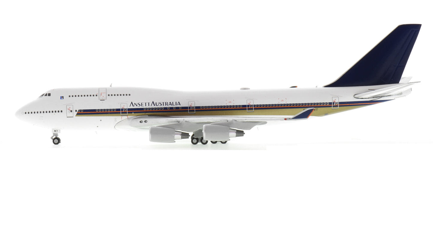 1/400 ANSETT AUSTRALIA B747-400 SINGAPORE LIVERY 9V-SMT