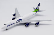1/400 Boeing Company 747-8F "Seattle Seahawks" Reg: N770BA with Antenna