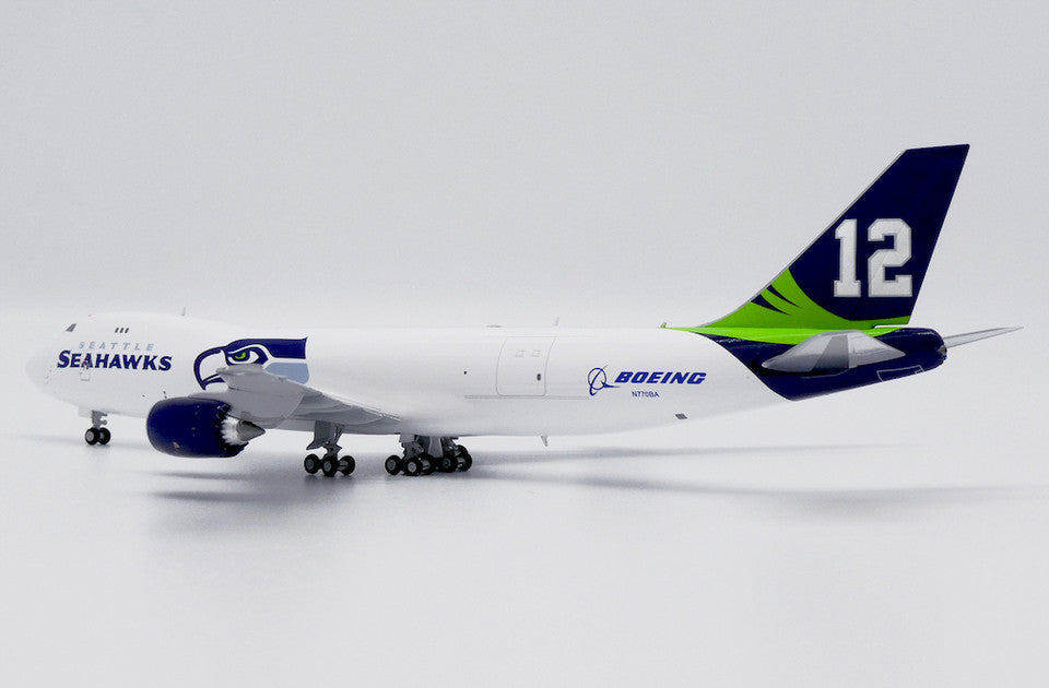 1/400 Boeing Company 747-8F "Seattle Seahawks" Reg: N770BA with Antenna