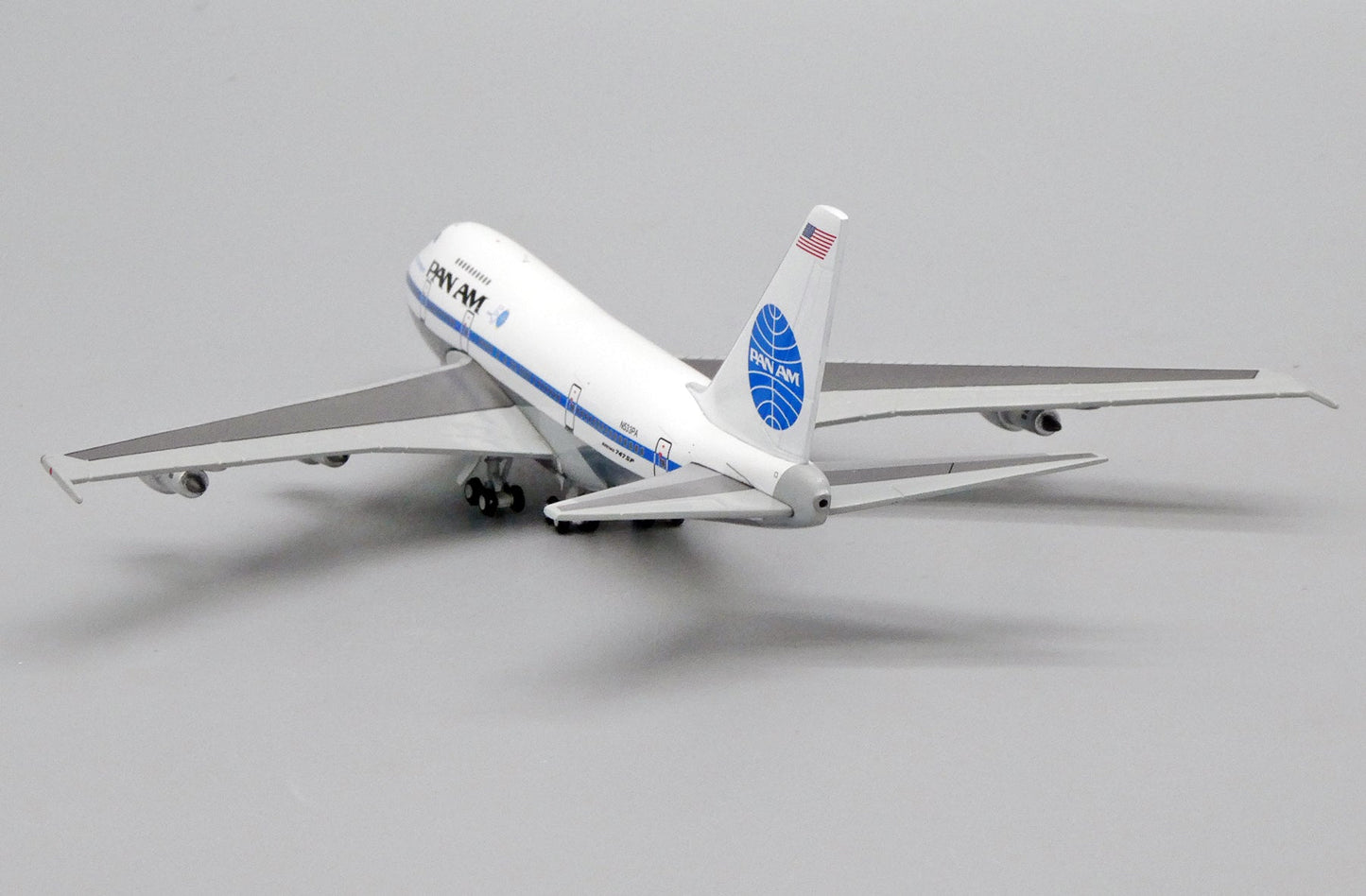 Pan Am Boeing 747SP N533PA Clipper New Horizons with Commemorative Flight 50 Logo