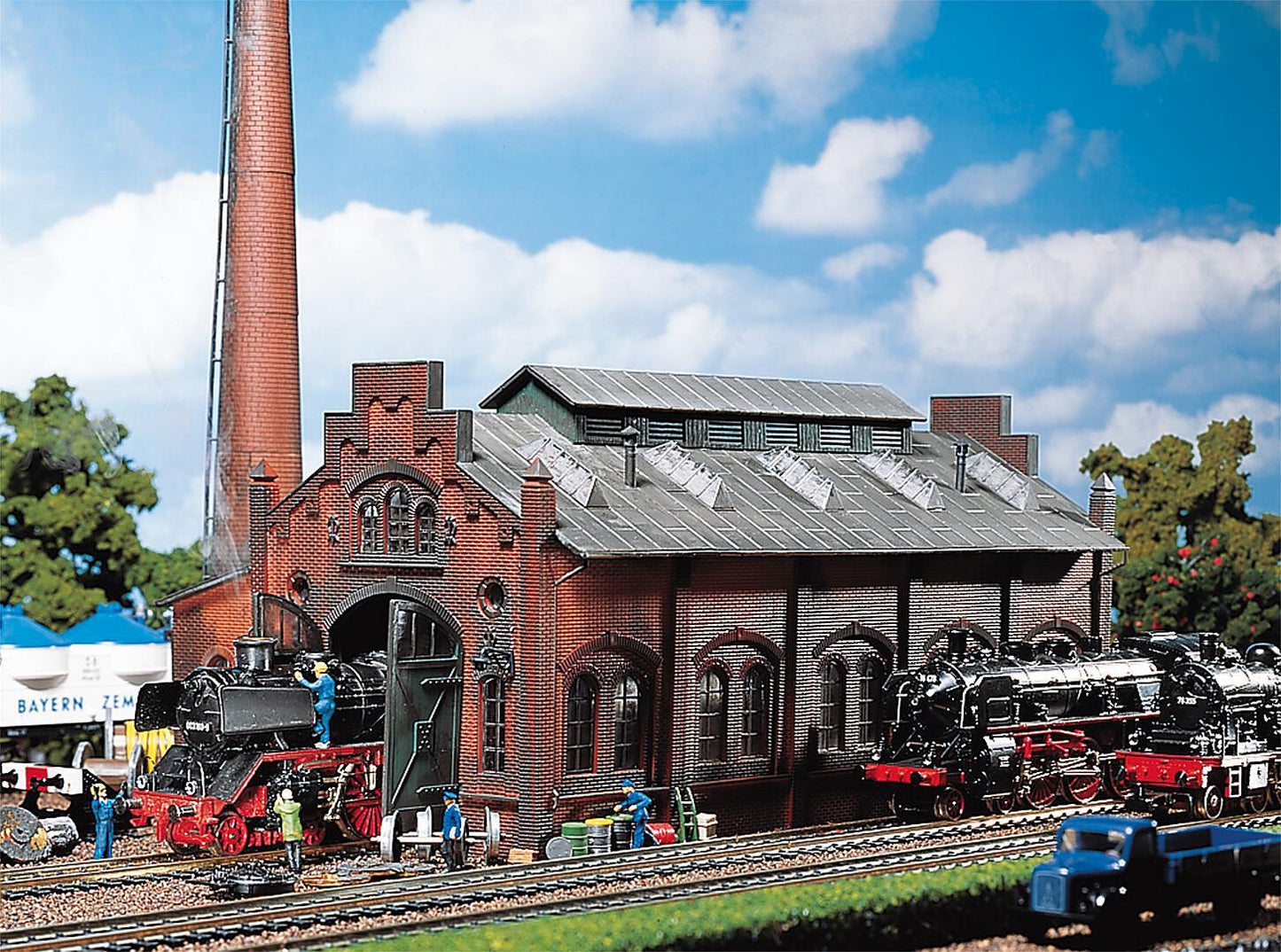 HO Locomotive Shed/ Engine Workshop