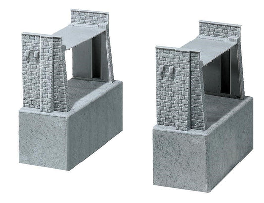 HO Bridge Parapet Set