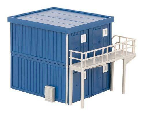 4 Building Site Containers Blue