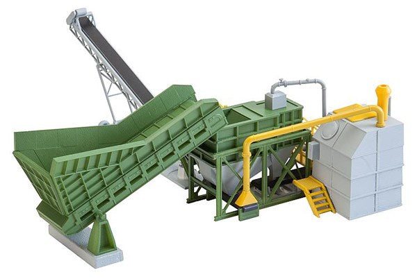 Jaw crusher with conveyor belt