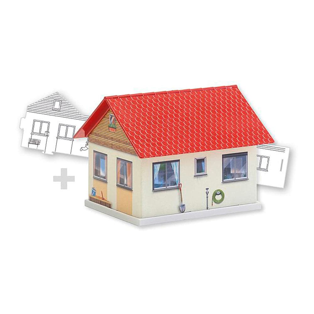 Basic Single Family House 1 Paintable