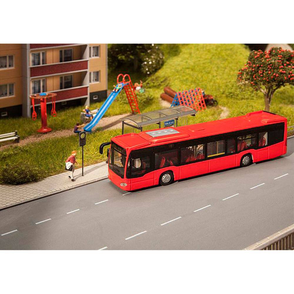 HO/N Car System Bus Stop Set