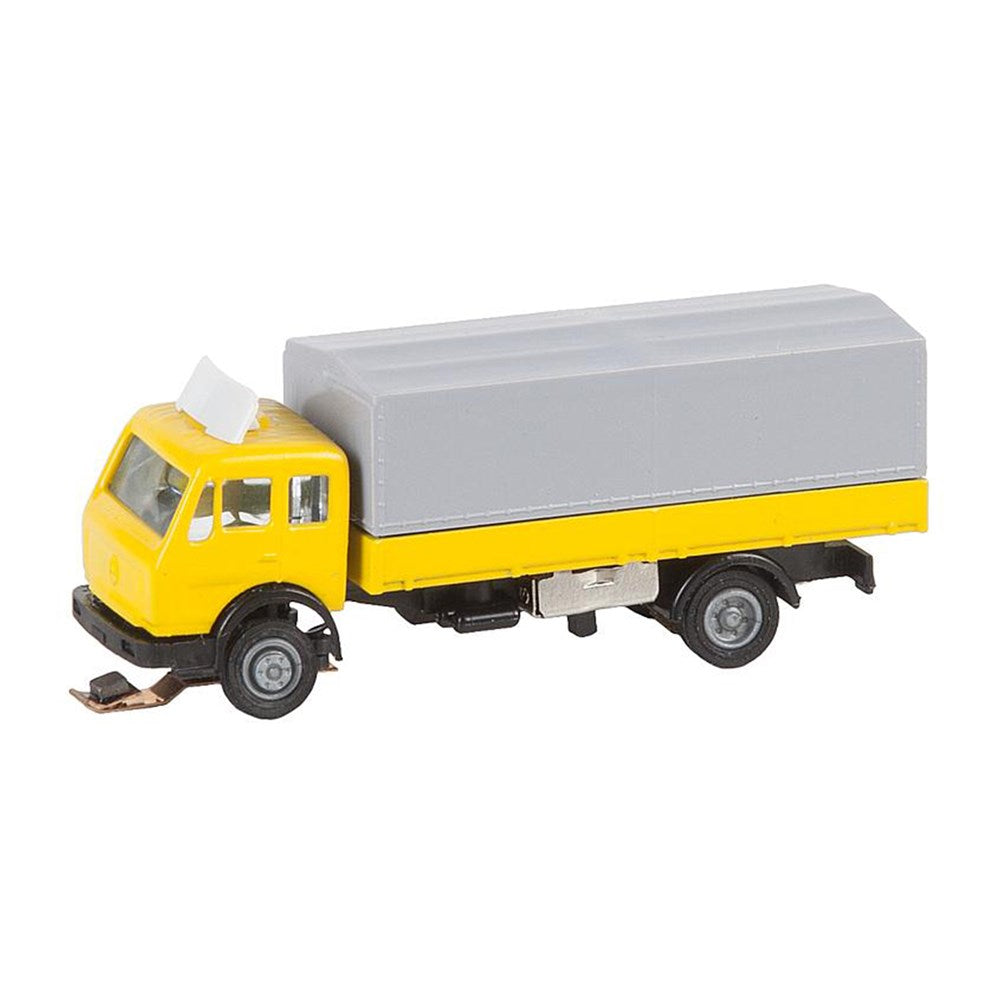 HO MB SK Flatbed w/ Tarpaulin