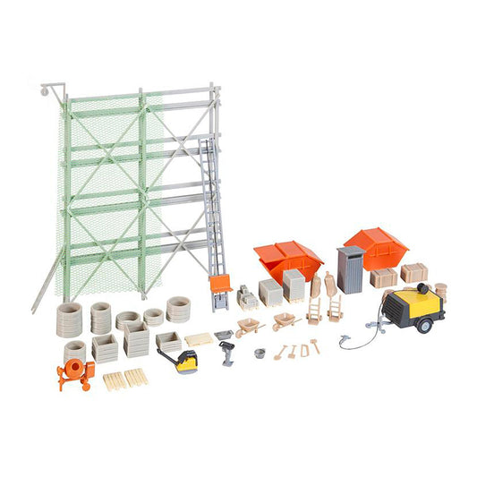 HO Buildling Site Equipment Set