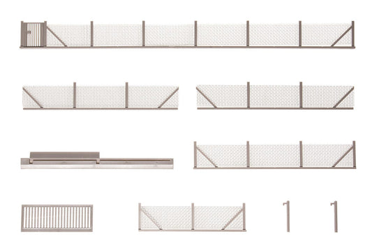 Metal industrial fencing 1010 mm