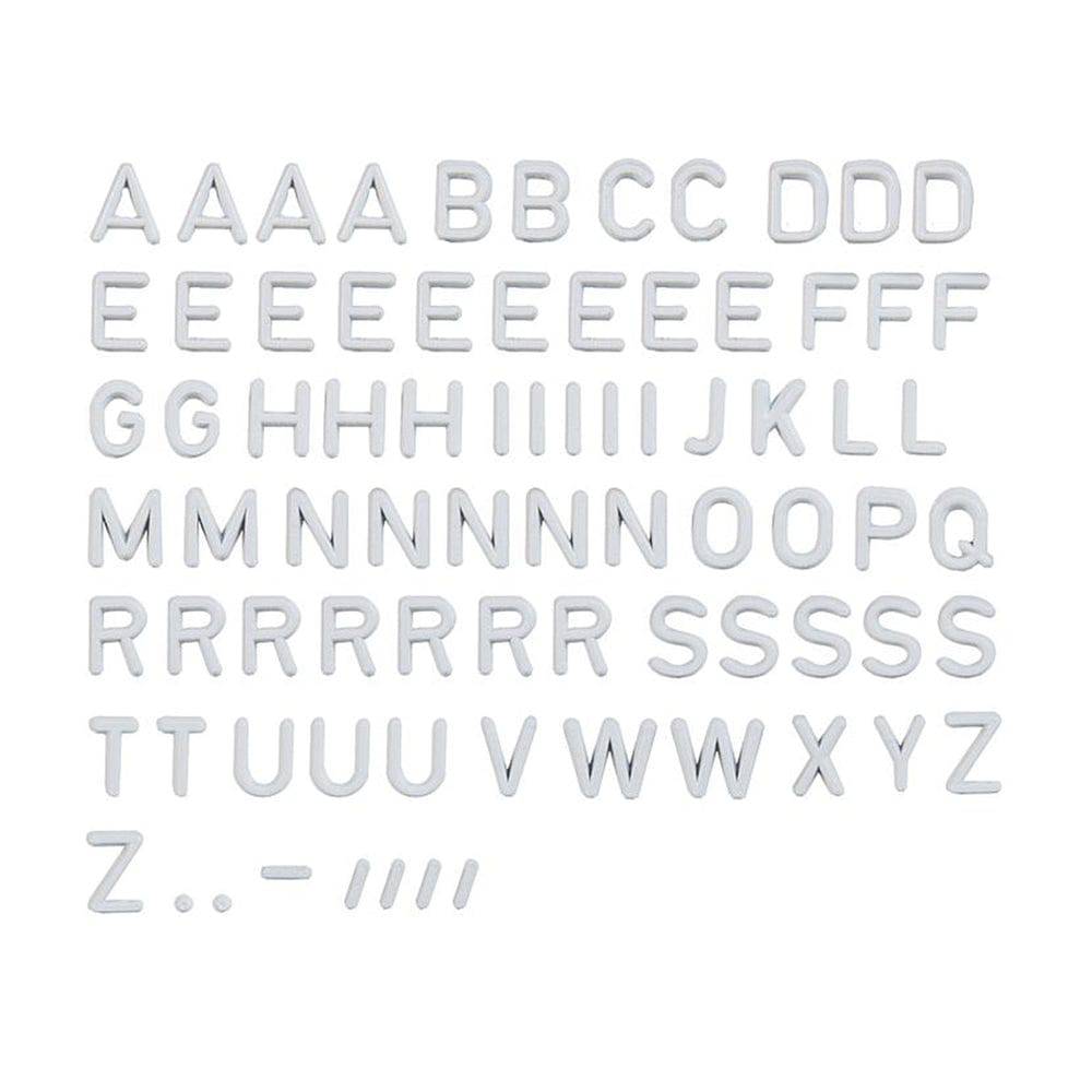 HO ABC Lettering Kit