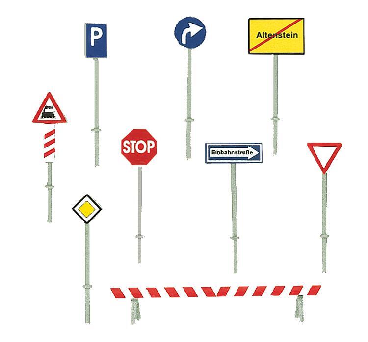 N Set Of Traffic Signs