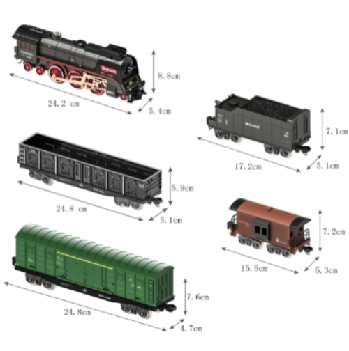image3_Electric Steam Train Set with Lights & Steam Effect (68pc)