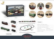 image1_RC Steam Train Set with Lights & Steam Effect - Classic Oval Track