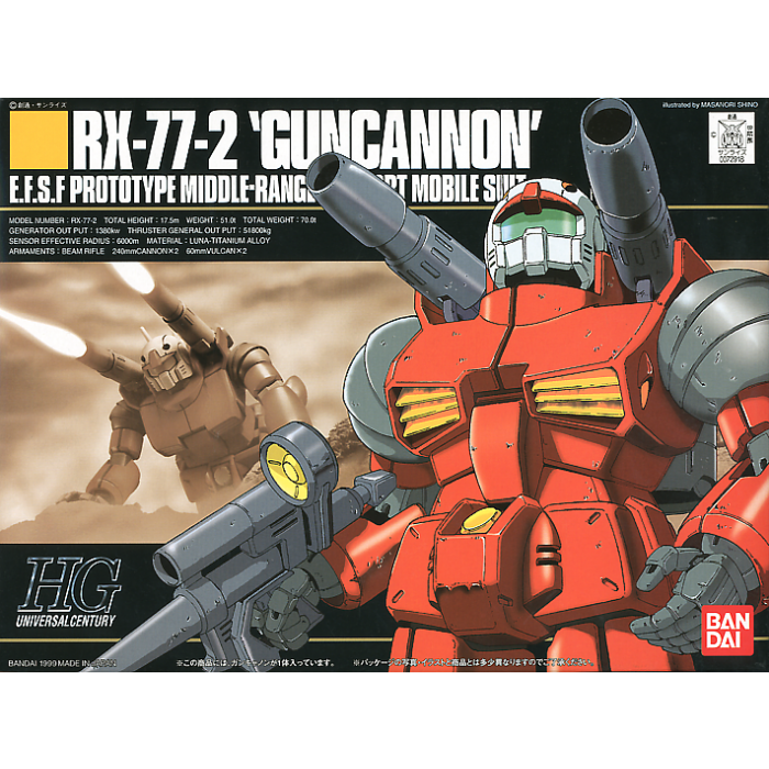 1/144 HGUC Guncannon