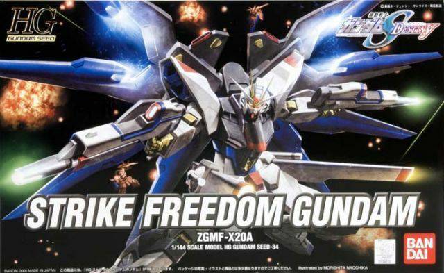 HG 1/144 STRIKE FREEDOM GUNDAM