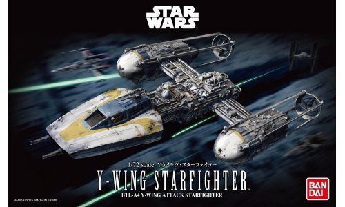 STAR WARS 1/72 Y-WING STARFIGHTER