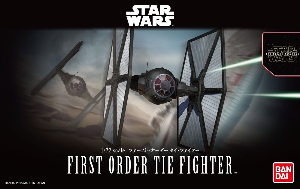 1/72 FIRST ORDER TIE FIGHTER