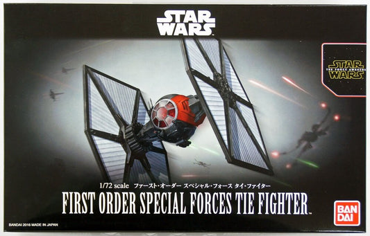 1/72 FIRST ORDER SPECIAL FORCES TIE FIGHTER