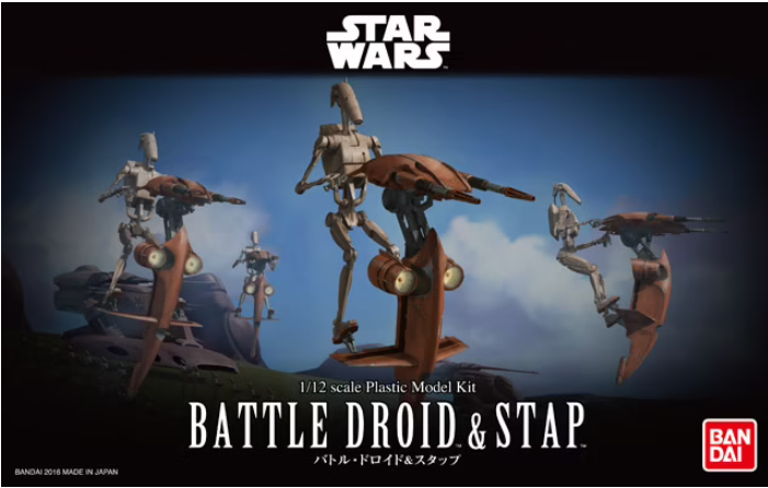 1/12 STAR WARS BATTLE DROID & STAP