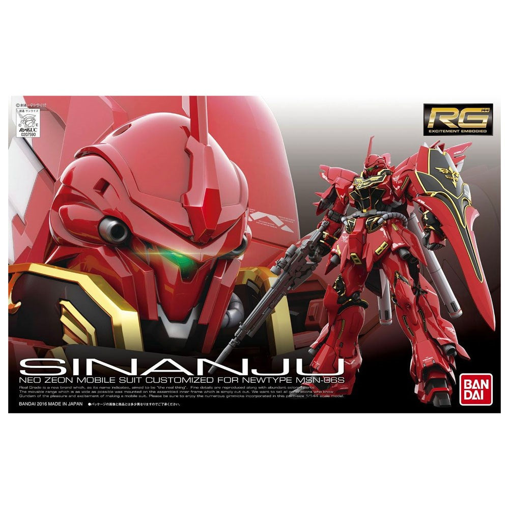 RG 1/144 MSN-06S SINANJU