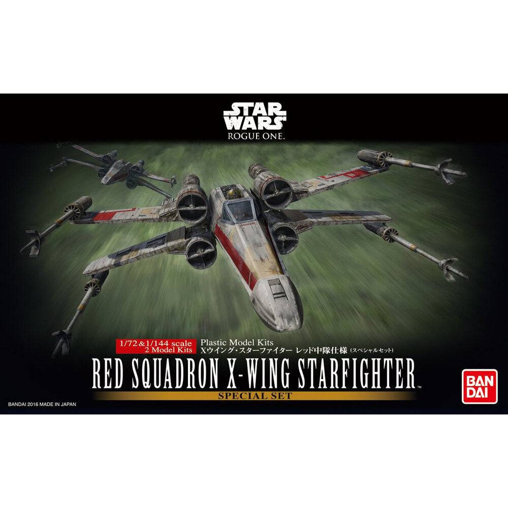 1/72 and 1/144 RED SQUADRON X-WING STARFIGHTER SPECIAL SET