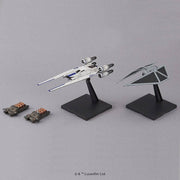 1/144 UWING FIGHTER and TIE STRIKER