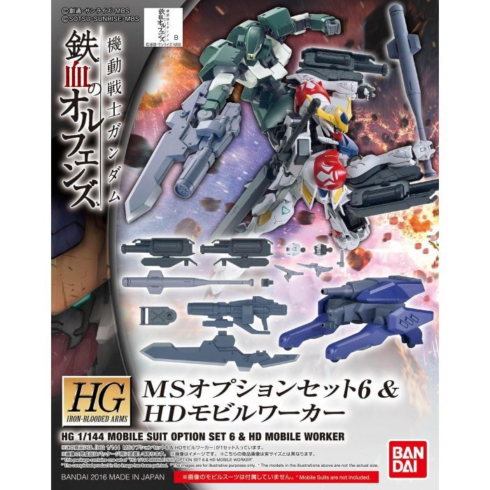 1/144 HG MS Option Set 6 & New Mobile Wo