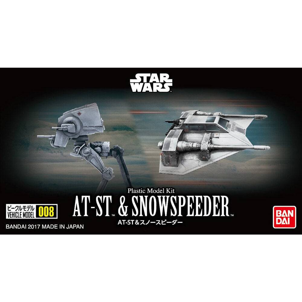 STAR WARS VEHICLE MODEL 008 ATST and SNOWSPEEDER