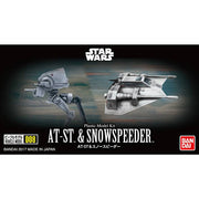STAR WARS VEHICLE MODEL 008 ATST and SNOWSPEEDER