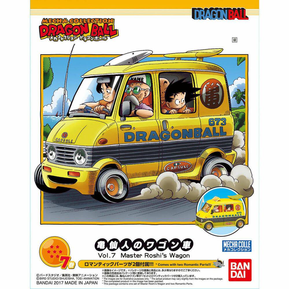 MECHA COLLECTION DRAGON BALL Vol.7 MASTER ROSHI'S WAGON