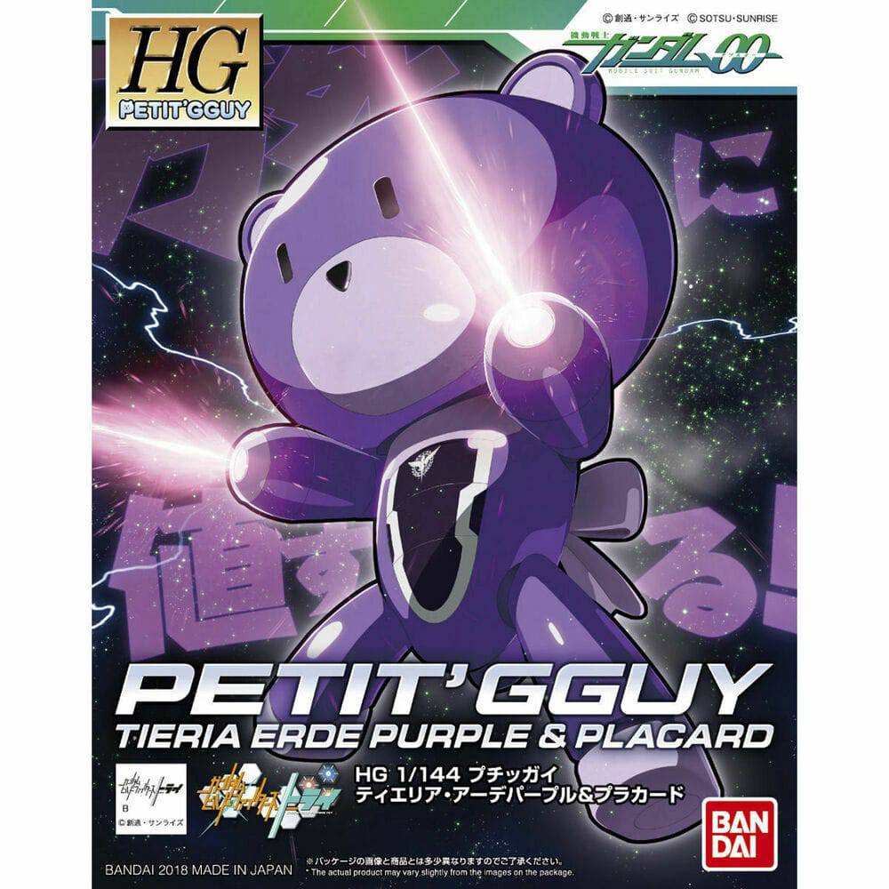 1/144 HG Petit'Gguy Tieria Erde Purple & PLACARD