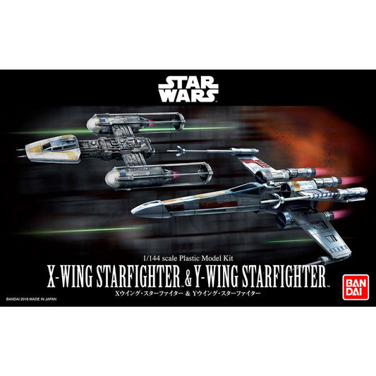 1/144 X-WING STARFIGHTER & Y-WING STARFIGHTER