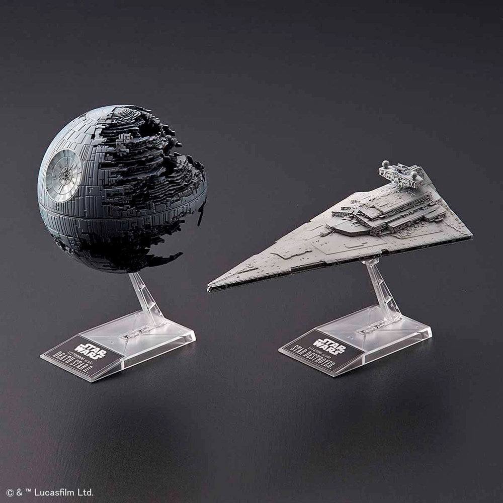 1/270000 STAR WARS DEATH STAR II and 1/14500 STAR DESTROYER