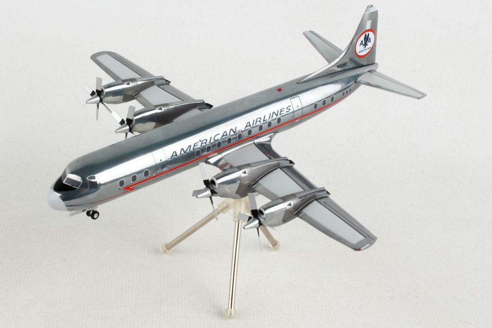 1/200 American Airlines L-188A Electra N6118A polished Astrojet livery