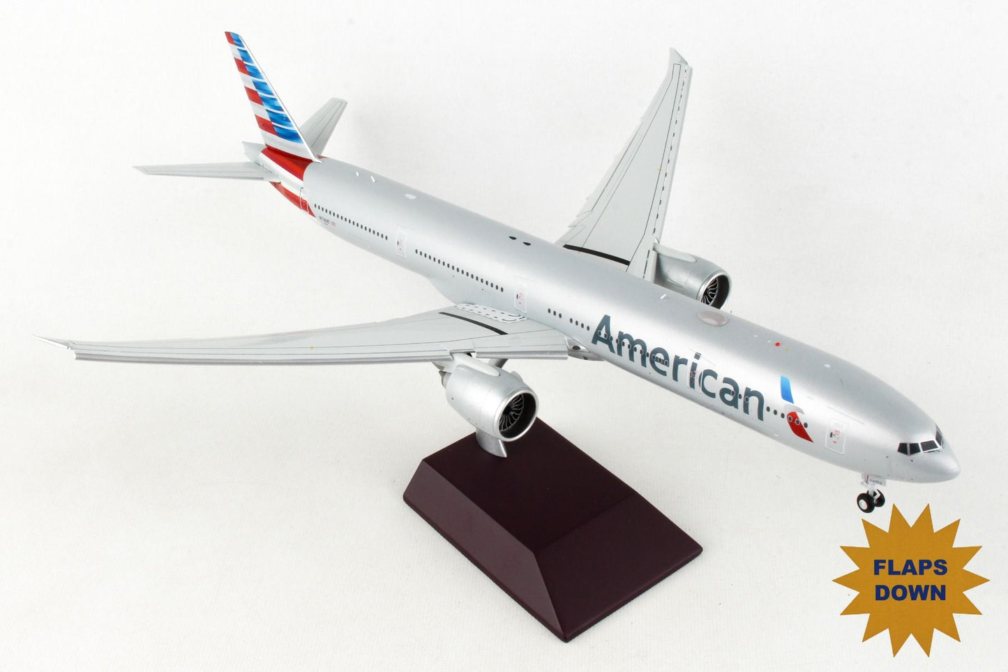 1/200 American Airlines B777-300(ER) (N736AT) Flap Down