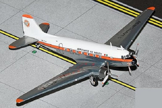 1/200 Aeronaves de Mexico DC-3 XA-FUV