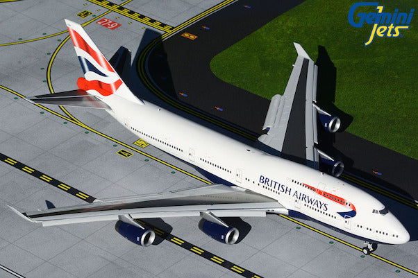 British Airways B747-400 Flaps Down Version