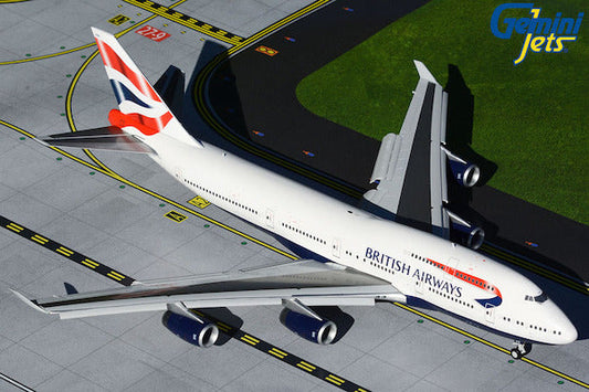 British Airways B747-400 Flaps Down Version