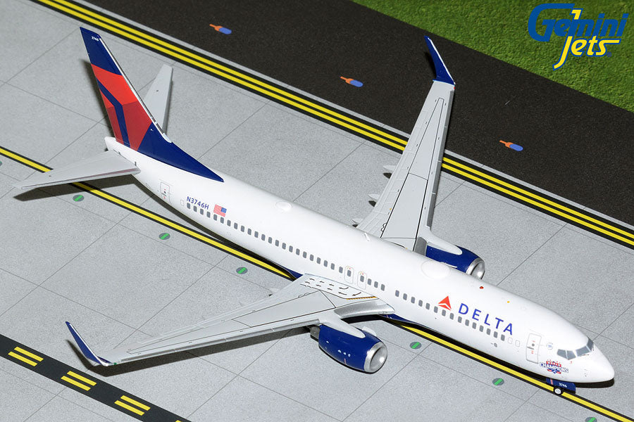 1/200 Delta Air lines B737-800W Atlanta Braves