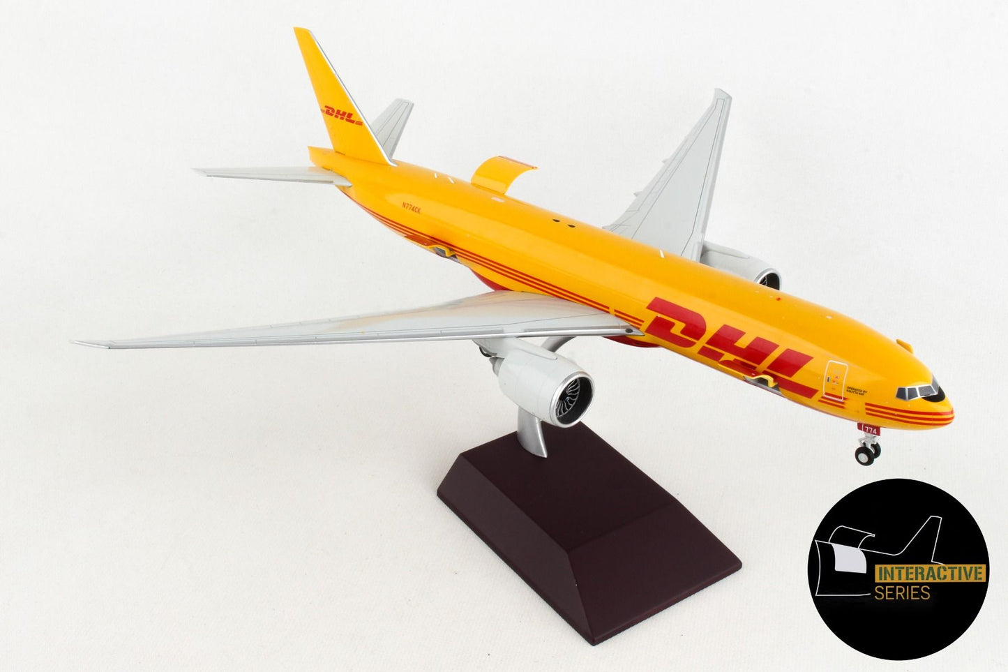 1/200 DHL / Kalitta Air B777-200LRF N774CK Interactive Series