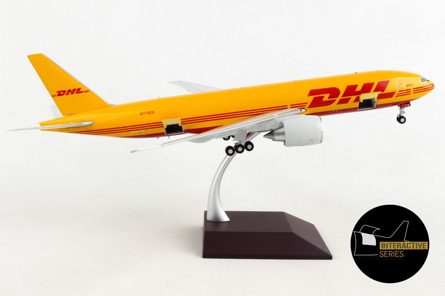 1/200 DHL / Kalitta Air B777-200LRF N774CK Interactive Series