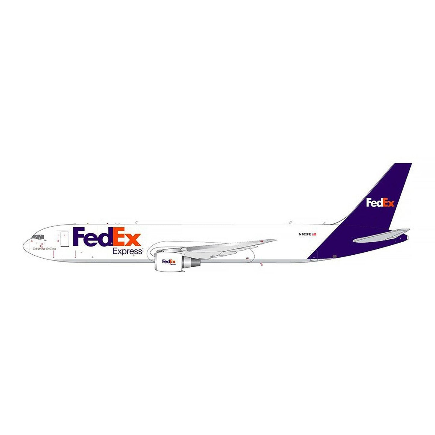 1/200 FEDEX B767-300ER(F) N102FE