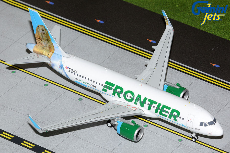 1/200 Frontier Airlines A320neo "Poppy the Prairie Dog" N303FR