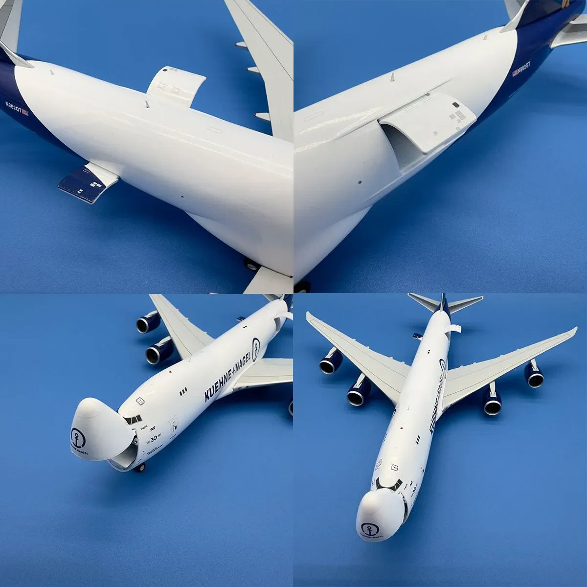 1/200 Atlas Air/Khuene+Nagel B747-8F N862GT Interactive