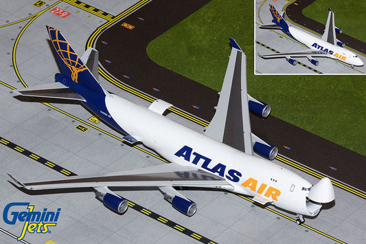 1/200 Atlas Air B747-400ERF N492MC (Interactive Series)